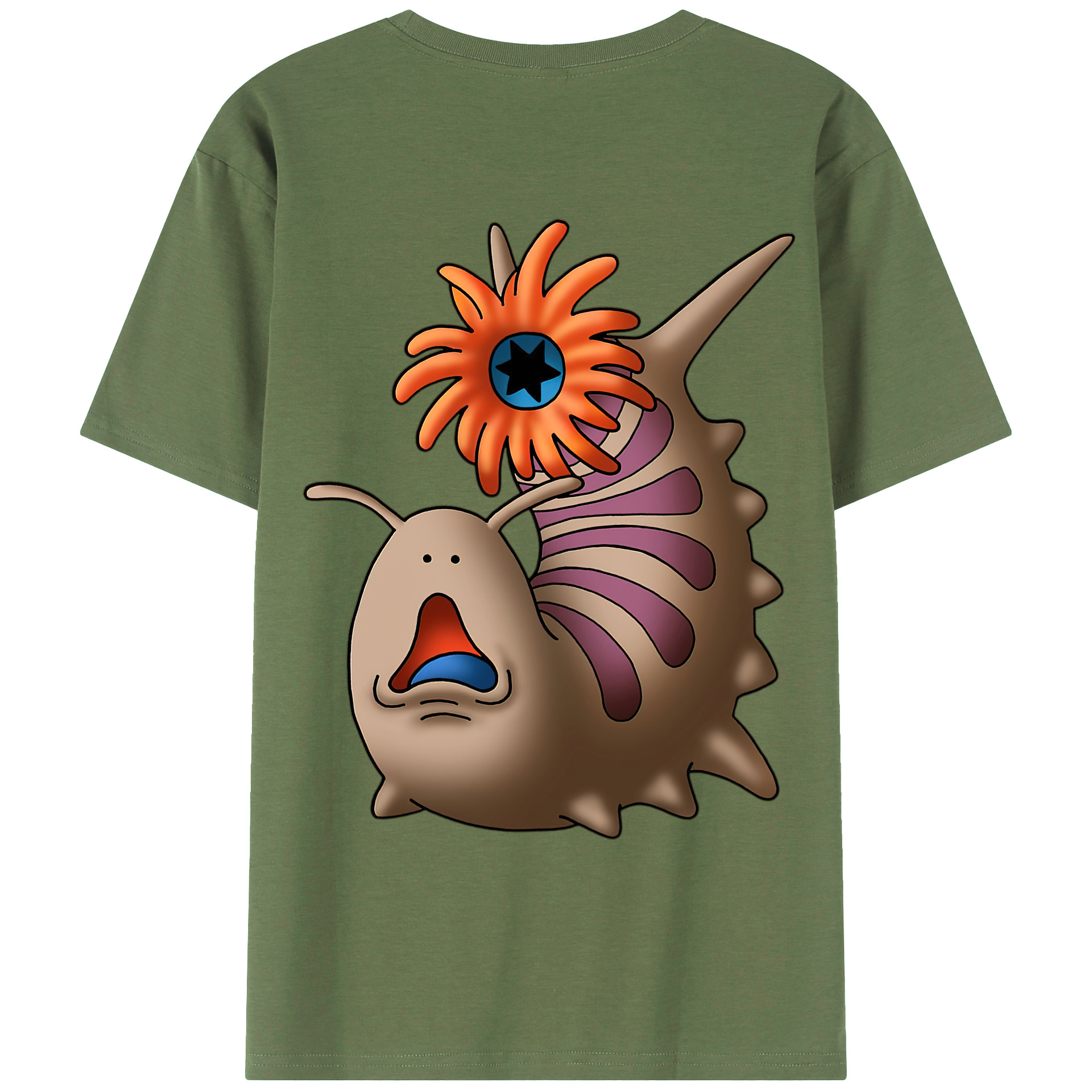 （画像用） ドラゴンクエスト Doragon Kuesuto Dragon Quest 綿100％ メンズ半袖Tシャツ（バックプリント） 通気性